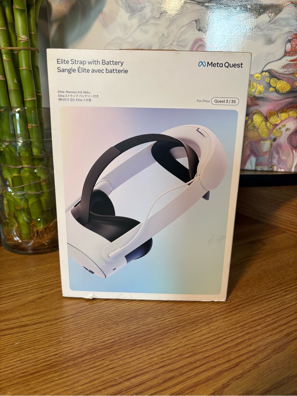 Meta Quest Elite Strap with Battery - White and Black